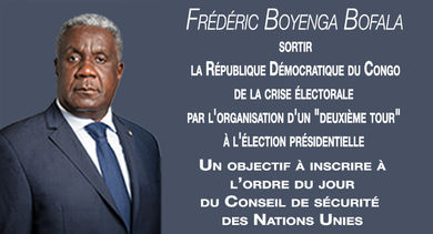 Sortir la République Démocratique du Congo de la crise électorale par l’organisation d’un deuxième tour à l’élection présidentielle