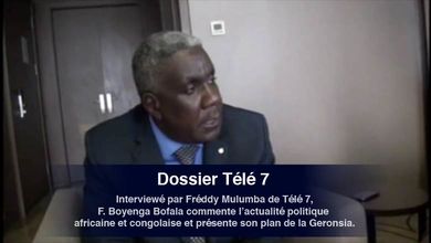 Dossier Télé 7 - Interview Frédéric Boyenga Bofala